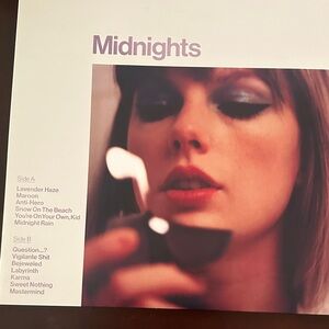 Taylor Swift midnights vinyl